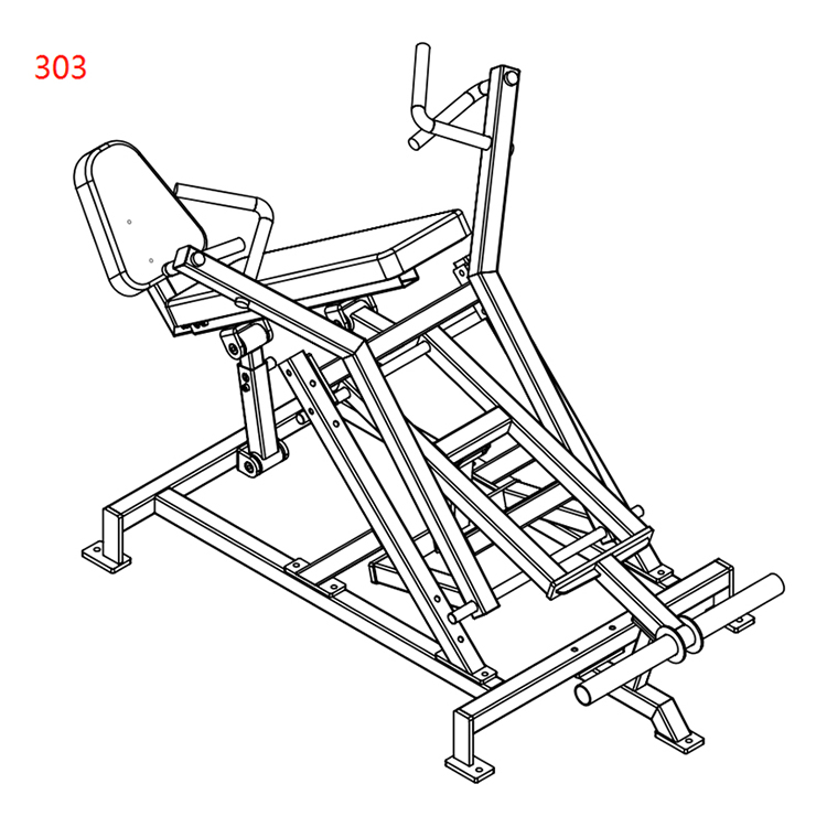 Pressa per spalle con leva<br />DJ-Flex-303 Pressa per spalle con leva<br />DJ-Flex-303