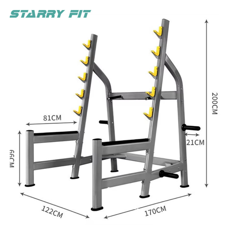 Rack per squat<br />LF-R-SOSR Rack per squat<br />LF-R-SOSR