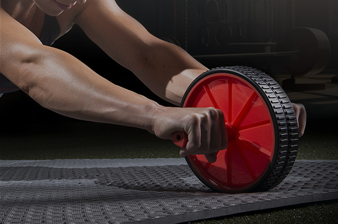 Ruota addominale fitness